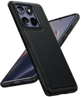 FNTCASE Stoßfeste Handyhülle für Motorola Edge 2025 (6,6 Zoll), robuste Abdeckung mit rutschfester Textur